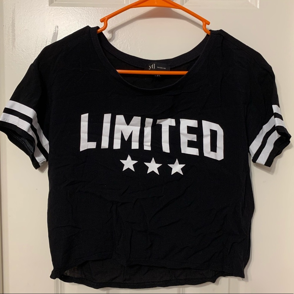 Black Crop Top